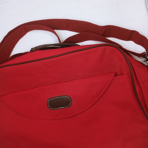 Catherine Kelley hand bags lot of three different sizes travel red - Picture 9 of 15